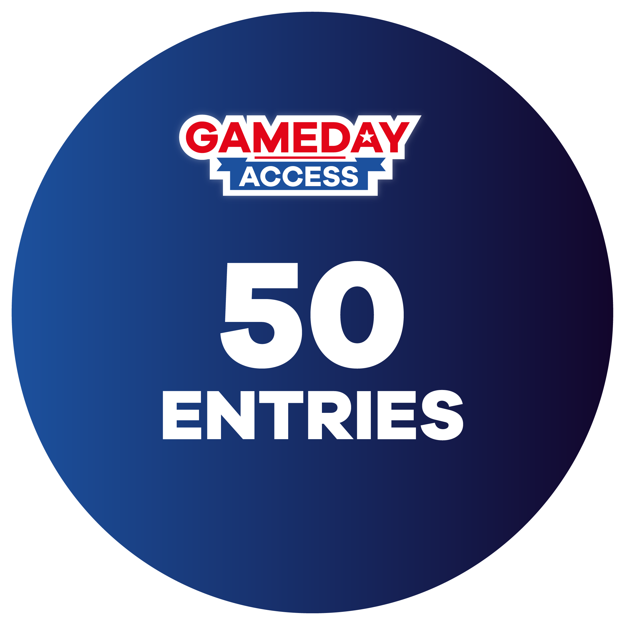 50 Bonus Entries